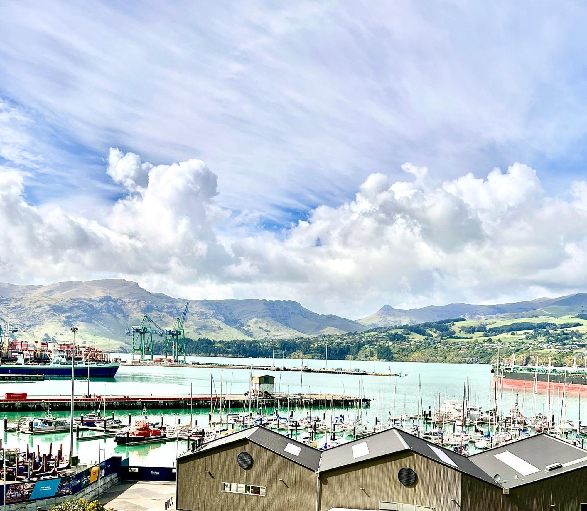 Sea Views In Luxury At Lyttelton Boatique House - 14 Km From Christchurch Bagian luar foto