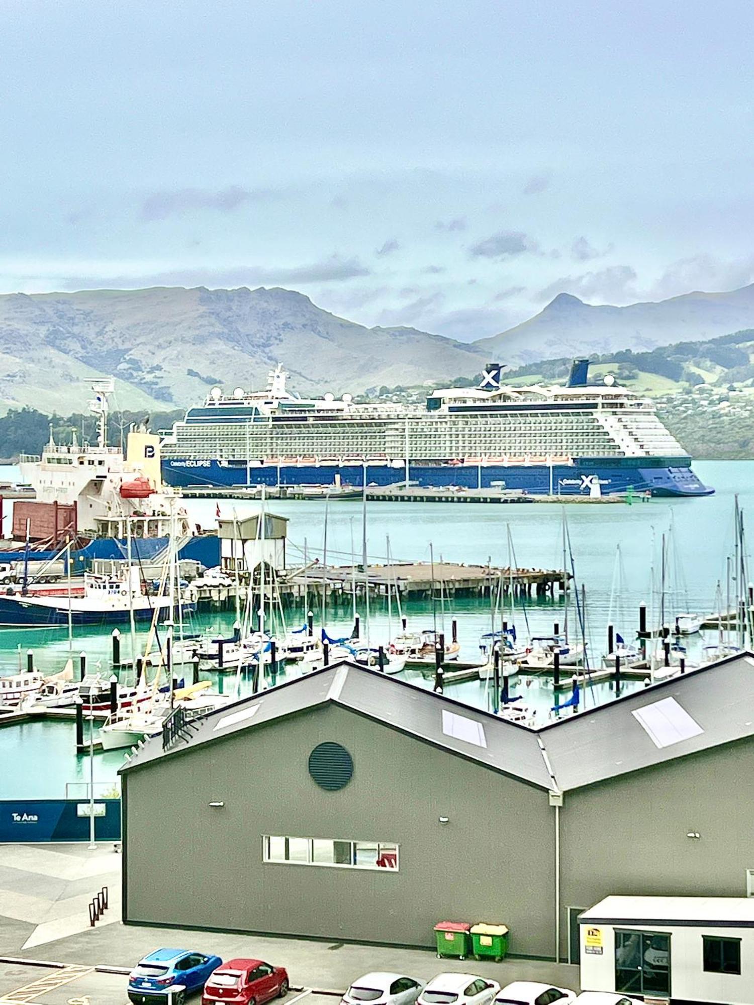 Sea Views In Luxury At Lyttelton Boatique House - 14 Km From Christchurch Bagian luar foto
