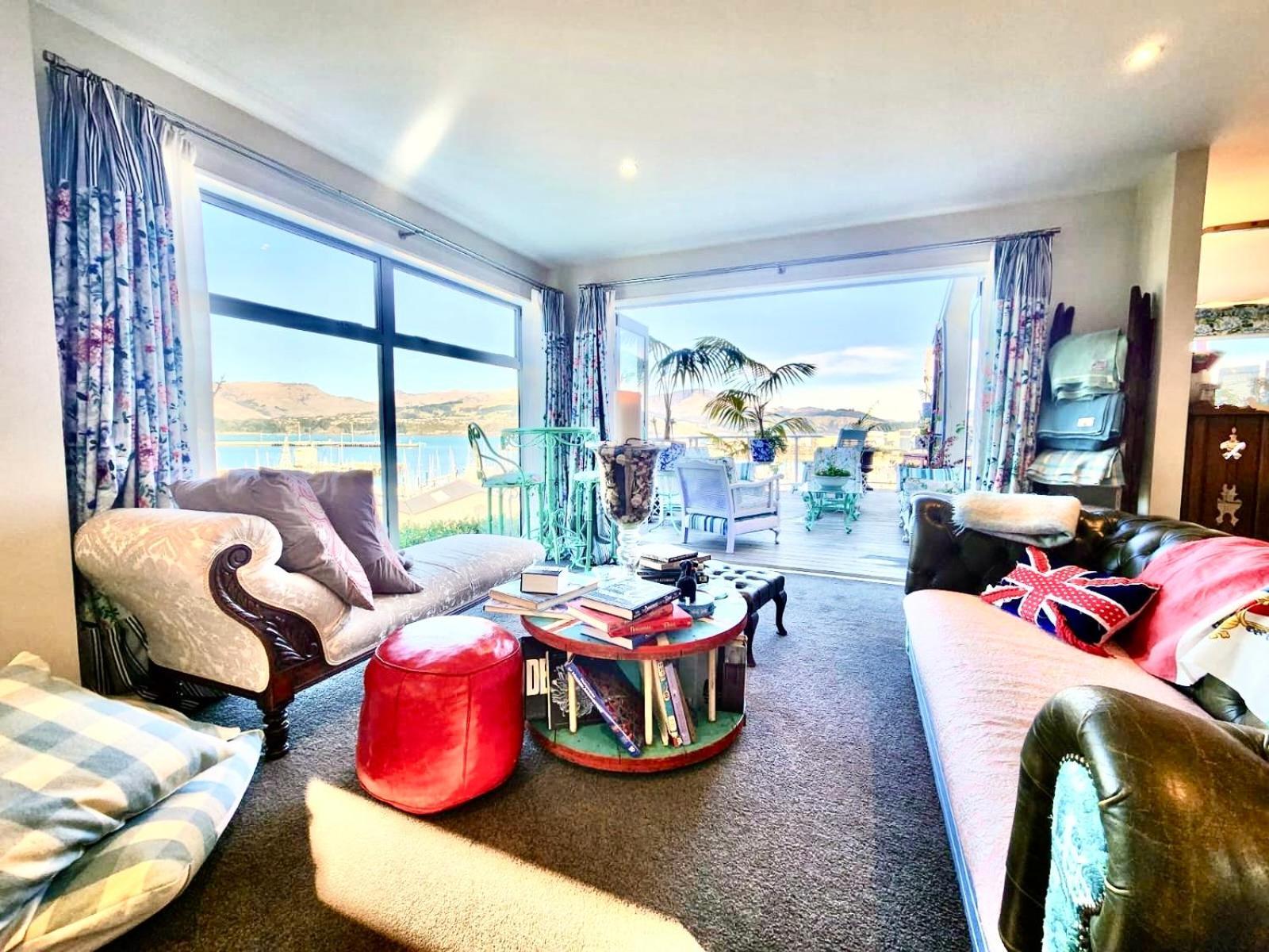 Sea Views In Luxury At Lyttelton Boatique House - 14 Km From Christchurch Bagian luar foto