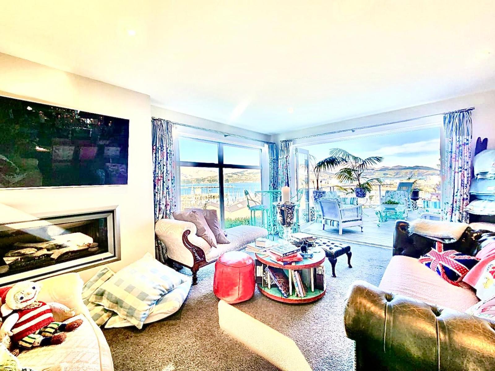 Sea Views In Luxury At Lyttelton Boatique House - 14 Km From Christchurch Bagian luar foto
