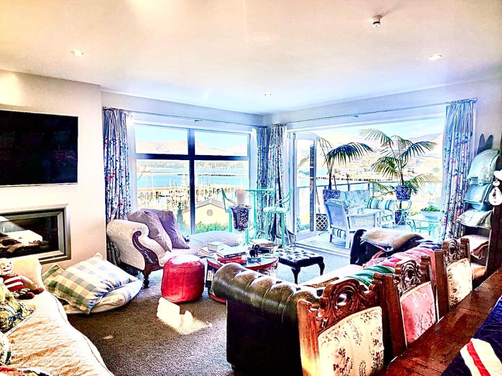 Sea Views In Luxury At Lyttelton Boatique House - 14 Km From Christchurch Bagian luar foto
