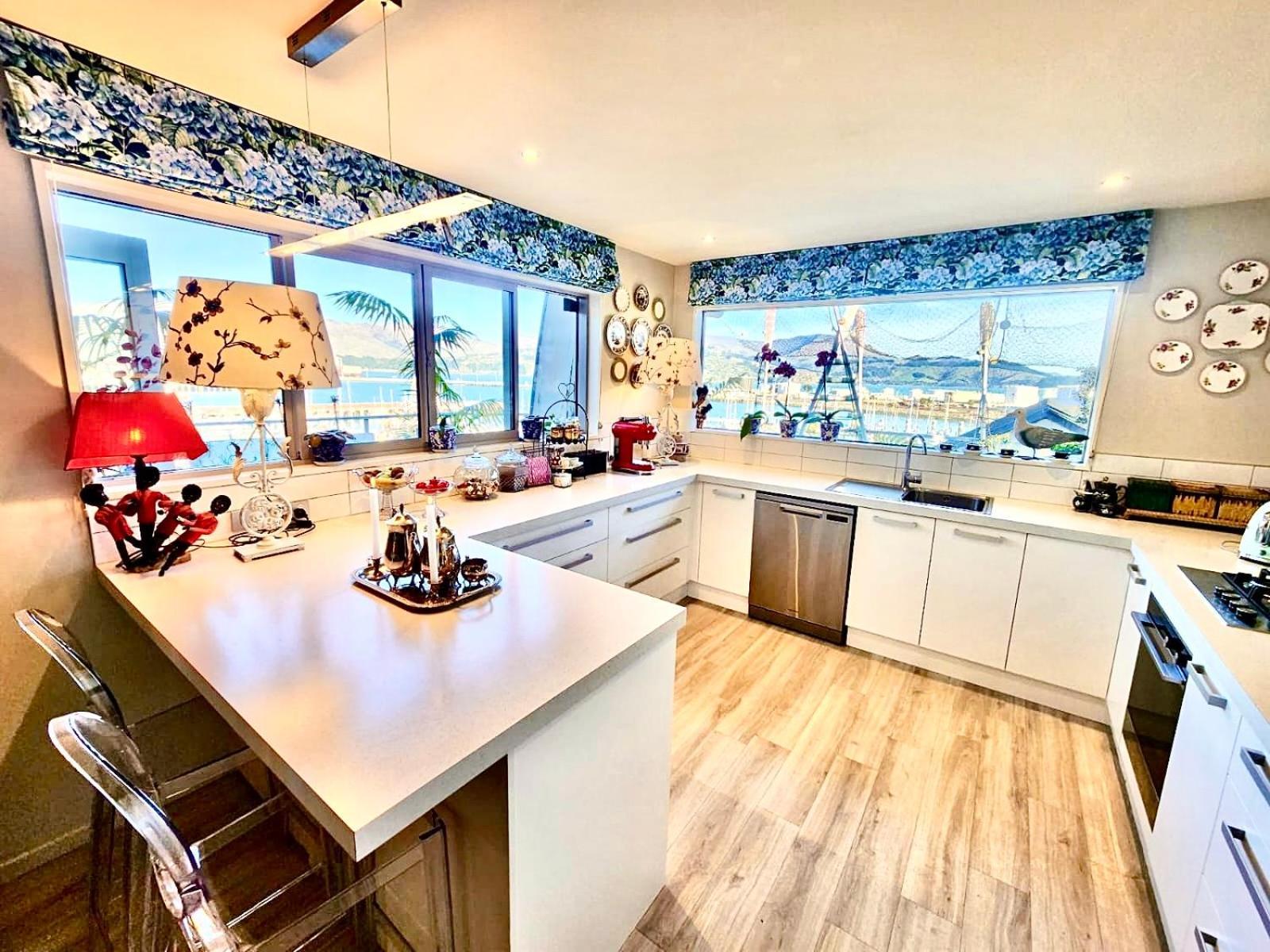 Sea Views In Luxury At Lyttelton Boatique House - 14 Km From Christchurch Bagian luar foto